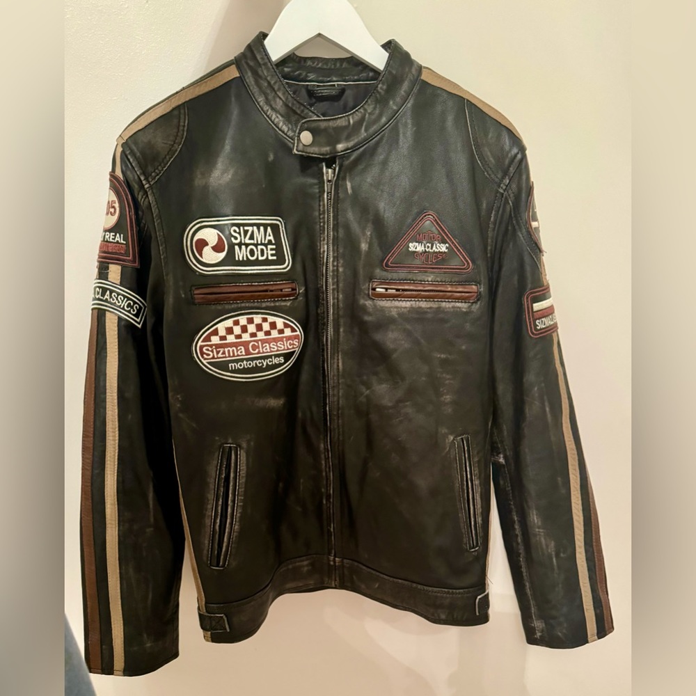 Leather jacket